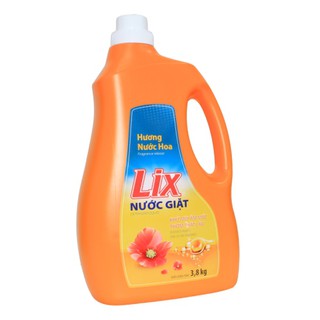 Nước Giặt Lix Đậm Đặc Hương Nước Hoa 3.8kg