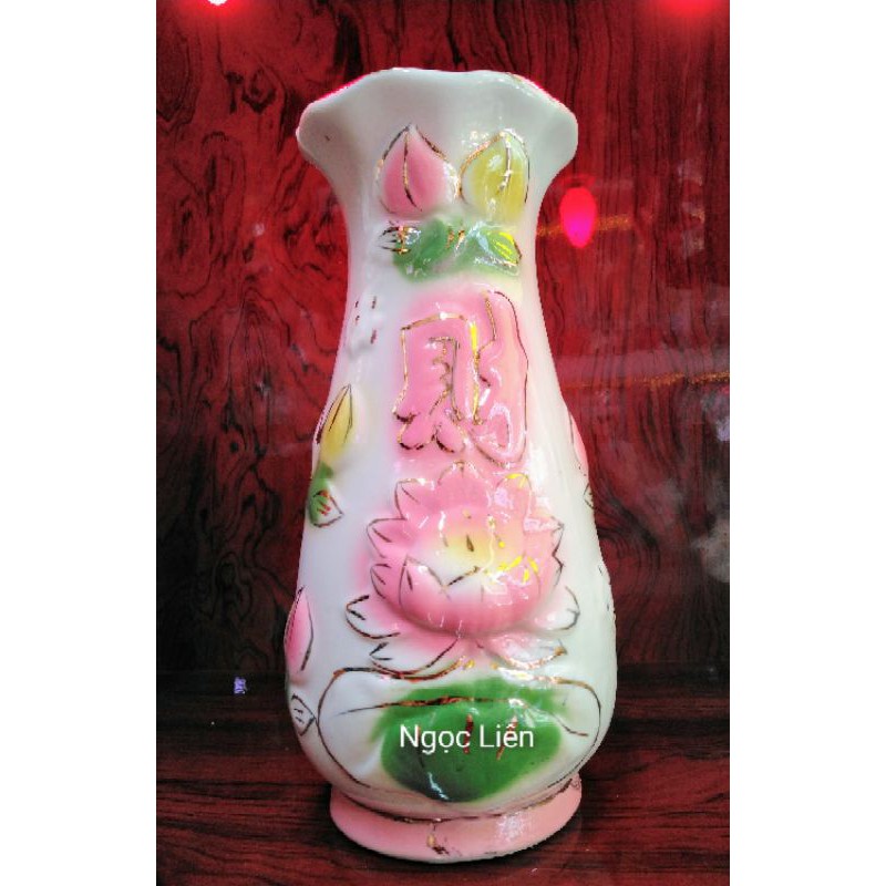 Bàn thờ thần tài ván ngang 30cm x 45cm6 món