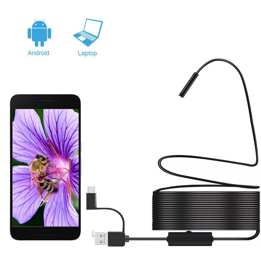 Dây Cáp USB Nội Soi 3 Trong 1 Tylor1 IP67 HD Chống Nước