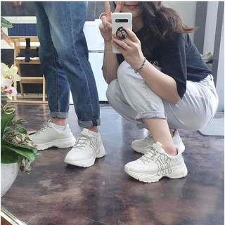 Giày sneaker thể thao chữ Boston đỏ