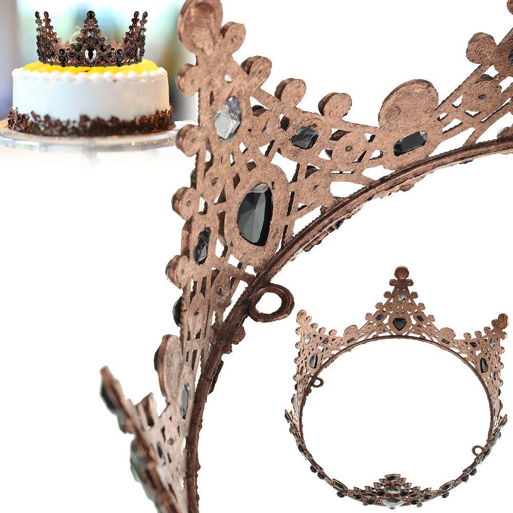 Vương Miện Cô Dâu Phong Cách Châu Âu Sang Trọng|Phụ Kiện Trang Trí Tóc Cho Cô Dâu