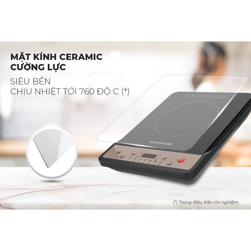 Bếp Điện Từ Cảm Ứng TENKI TI8800 - Hàng Chính Hãng bảo hành 12 tháng