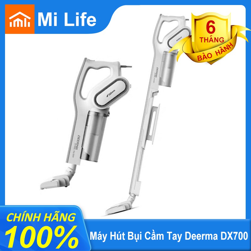 [Mã ELMS4 giảm 7% đơn 500K] Máy Hút Bụi Cầm Tay Deerma DX700
