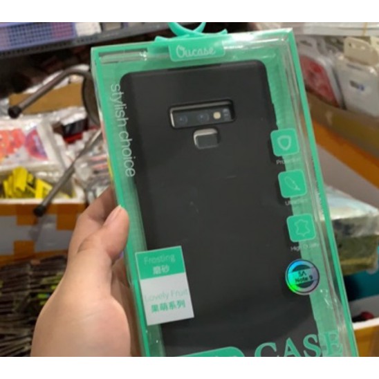 Ốp lưng dẻo Ou Case màu Samsung Galaxy Note 9 chống vân tay