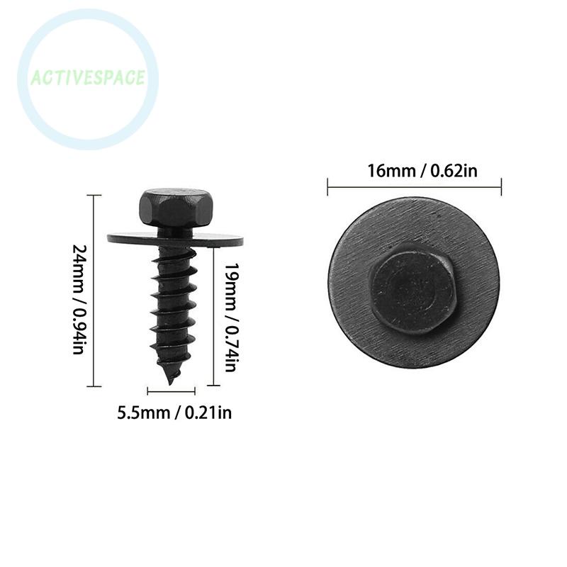 Bolts Mounting Bracket Holders Automotive Replacement For Toyota Mouldings