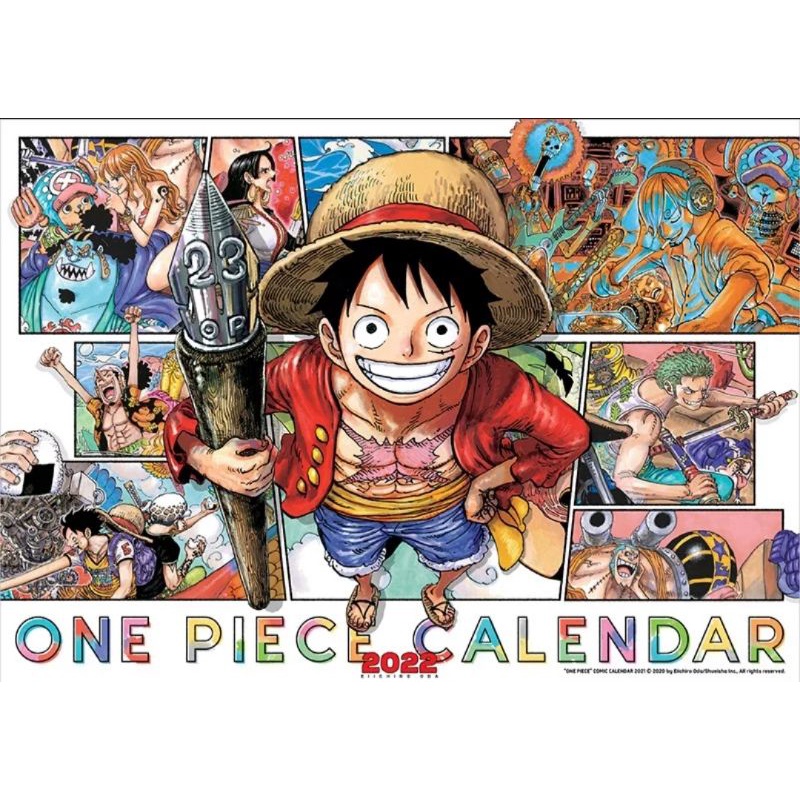 Lịch Treo Tường NXB Kim Đồng Manga One Piece 2022