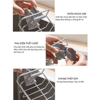 Giá để miếng rửa chén bằng inox