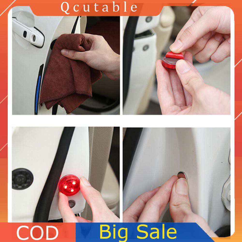Set 2 Đèn Led Cảnh Báo Gắn Cửa Xe Hơi