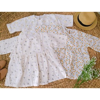 Áo babydoll hoa nhí nhiều màu -shop8868