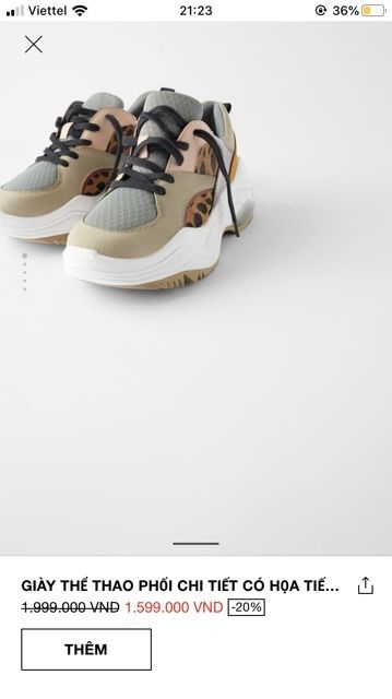 [SALE SOCK] Giày Zara cho nữ da báo dư xịn