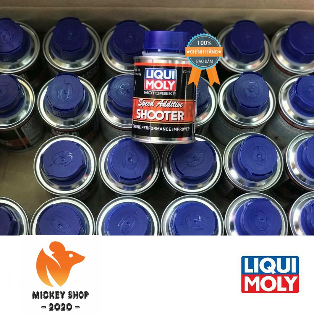 Phụ gia tăng tốc tăng cường sức mạnh động cơ Liqui Moly Speed Additive Shooter 7920 (80ml)