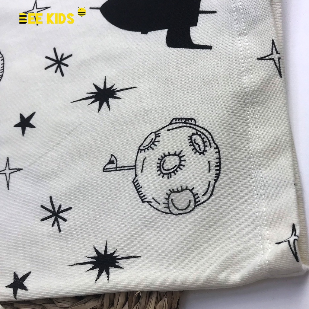 Áo Thun Dài Tay Cho Bé Trai BEEKIDS Chất Cotton Mịn, Họa Tiết Đáng Yêu Ngộ Nghĩnh 2AT01410DT