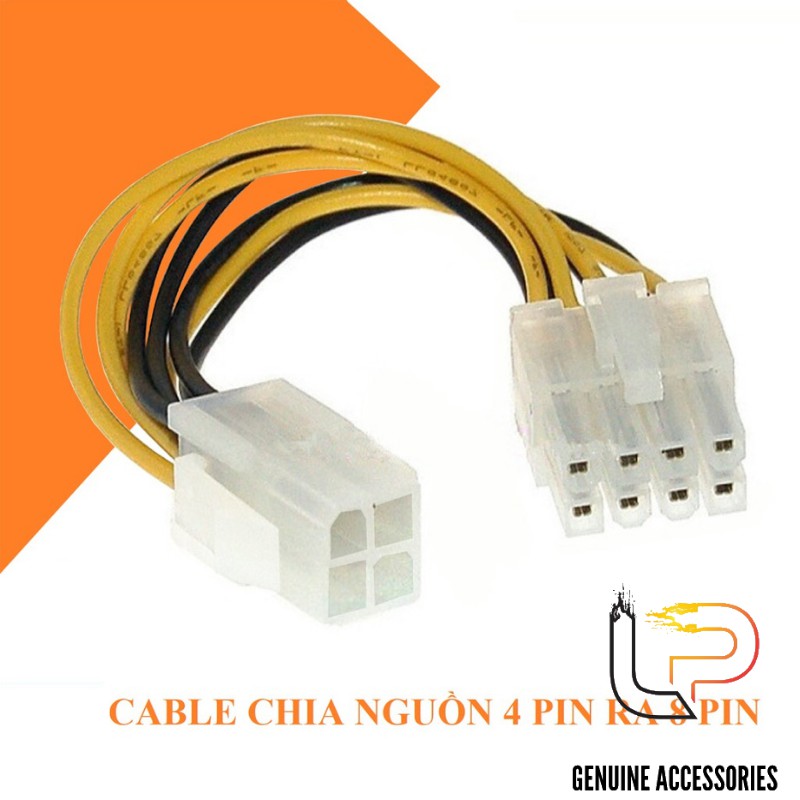 Cáp Chia nguồn 4PIN ra  8PIN