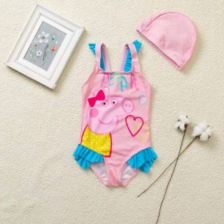 Bikini kèm mũ cho bé gái