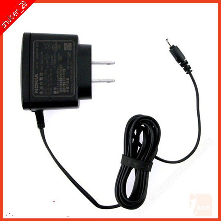 Sạc chân kim đầu nhỏ cho Nokia 1280, 1200, 6300, 1202 Educase86