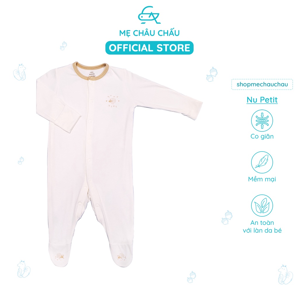 [FULL] Bộ Body Sơ Sinh Nous Có Tất Chân NB Dành cho bé Sơ Sinh (Size Sơ Sinh Newborn NB)