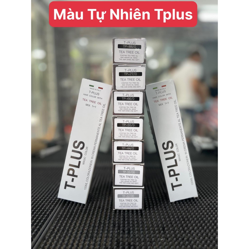 Thuốc Nhuộm Tóc Màu Hồng Tím Khói Tplus 99/66 100ml