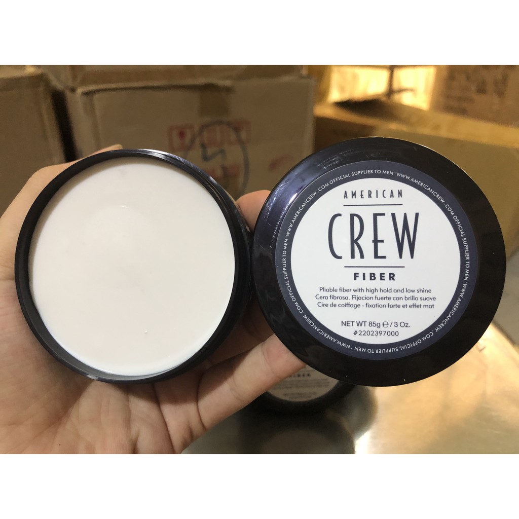 Sáp, Wax vuốt tóc AMERICAN CREW FIBER 100gr tạo kiểu giữ nếp cho tóc. HÀNG CHÍNH HÃNG