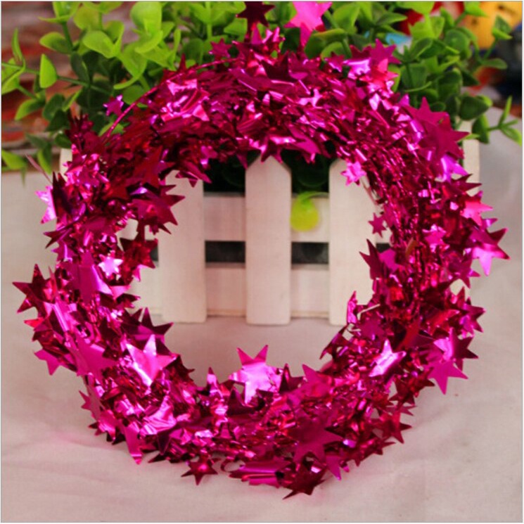 Dây Ngôi Sao Trang Trí Cây Thông Giáng Sinh