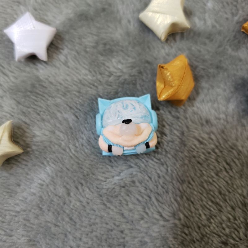 Keycap Sirius ring Clone trang trí bàn phím cơ màu Green, Blue sky.