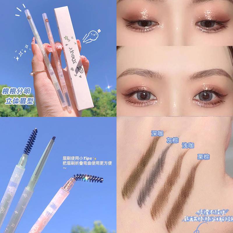 Bút kẻ lông mày 2 trong 1 tự nhiên lâu trôi chống thấm nước