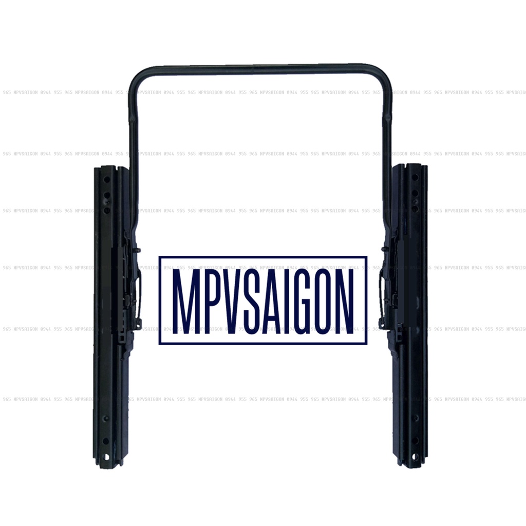 Ray trượt ghế ô tô 40cm 32cm thép dày chắc chắn xe khách xe Limousine 45 50 chỗ xe bus tàu thuyền