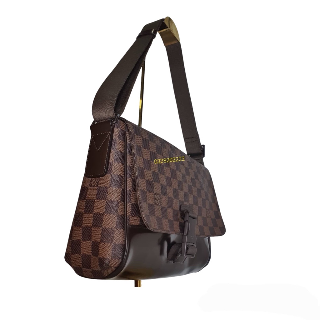 II.Túi cặp nam LV ô nâu size trung si Nhật xịn sò