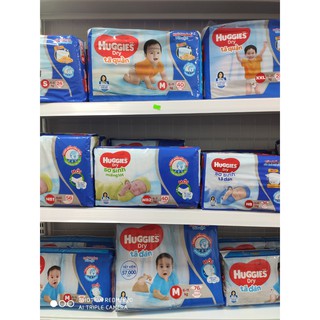 Bỉm/tã quần dán huggies đủ size nb56/s24/m78/l68/xl62/xxl56