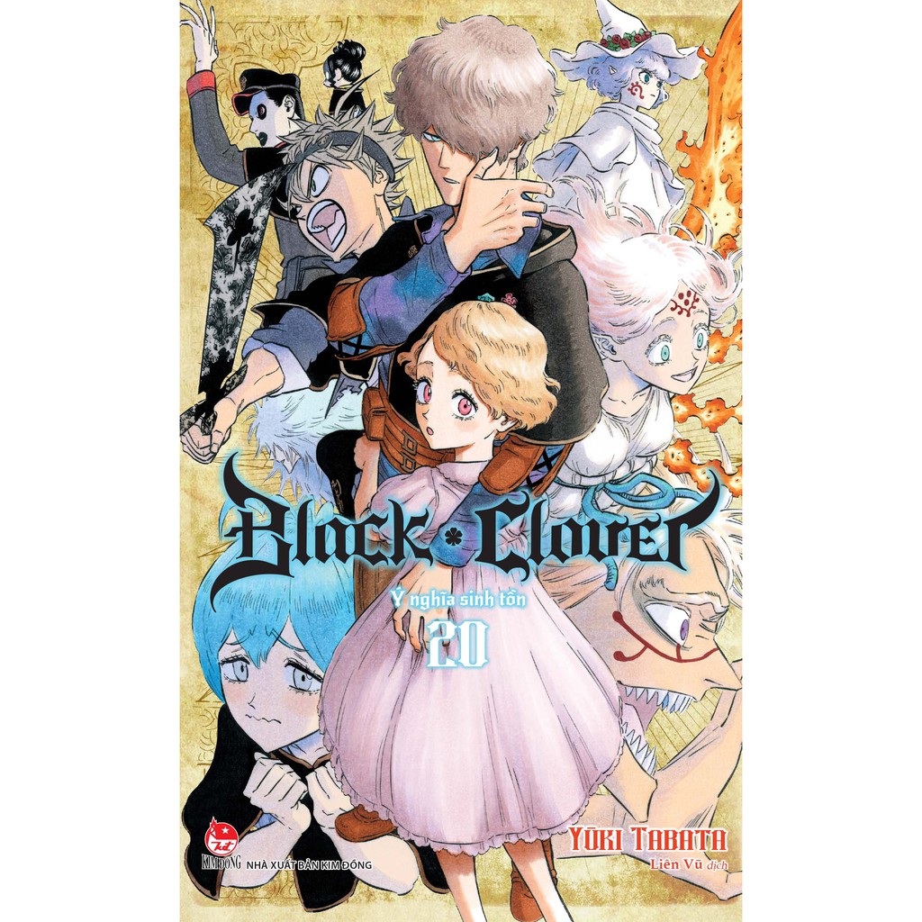 Truyện lẻ - Black Clover ( Tập 1,2,3,4,5,6,7,8 ... ) - Nxb Kim Đồng