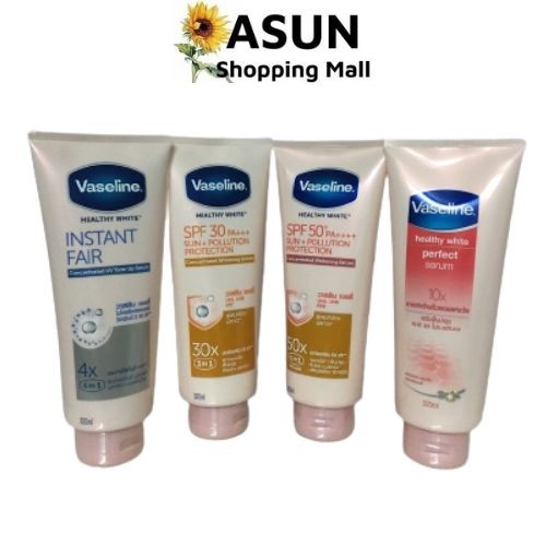 Sữa Dưỡng Thể Vaseline 10X 30X Tuýp 320ml Dưỡng Trắng, Chống Nắng Hiệu Quả