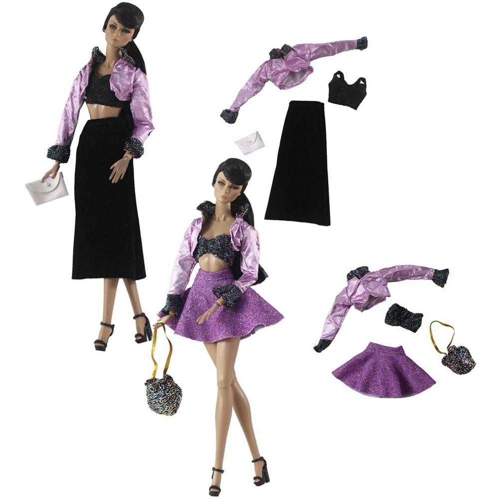 Áo Khoác Jean Thời Trang Cho Búp Bê Tỉ Lệ 1 / 6 11.5 &quot;Bent1