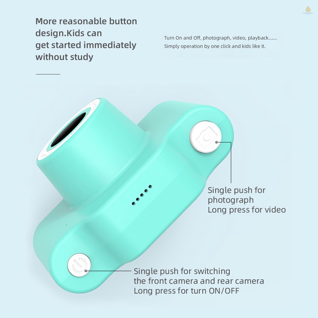 Camera kỹ thuật số C2 32MP Dual Lens 32GB TF hỗ trợ thẻ WIFI cho bé
 | BigBuy360 - bigbuy360.vn