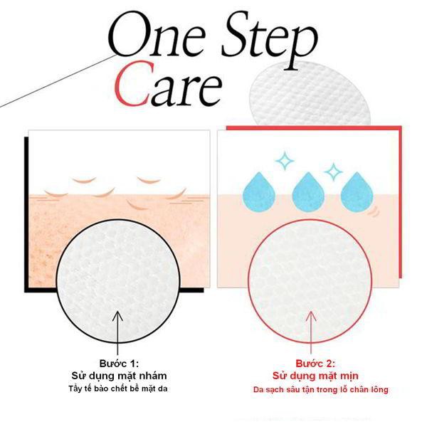 Bông Tẩy Tế Bào Chết Cấp Ẩm, Giảm Mụn Cosrx One Step Moisture Up Pad 70 Miếng /135ml (Mẫu mới)