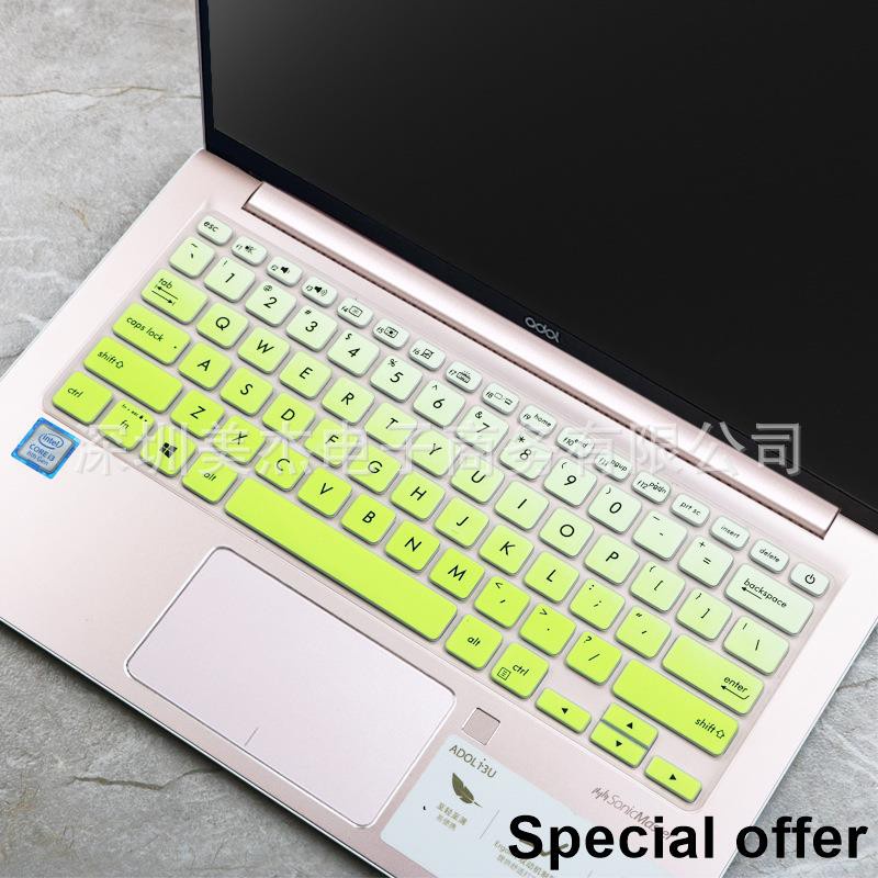 Màng bảo vệ bàn phím được bao phủ hoàn toàn bằng miếng dán chống bụi. Máy tính xách tay Asus Adou Adol Idol 13U 13.3 inch | BigBuy360 - bigbuy360.vn