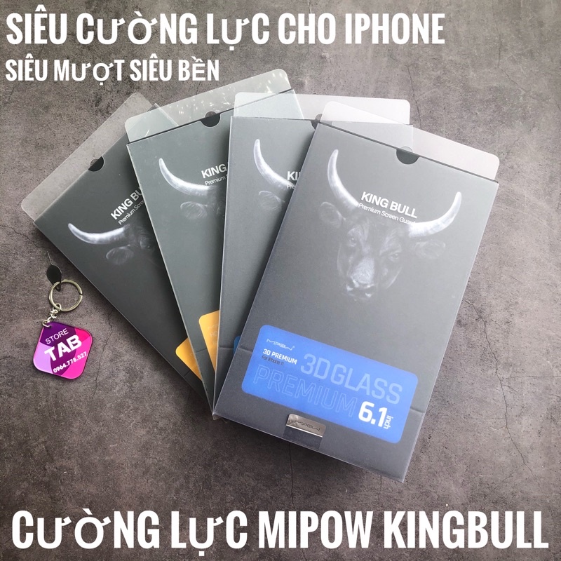 Cường Lực MiPow Kingbull 3D Glass Screen Protector Chính Hãng