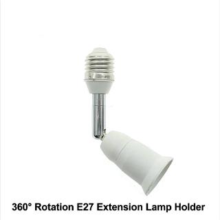 Chuôi đèn chuyển đổi E27 sang E27 xoay 360 độ đa năng