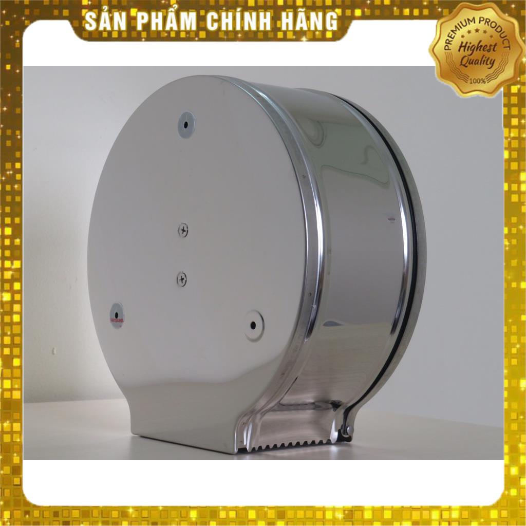 Hộp đựng giấy vệ sinh gắn tường cỡ lớn Inox 26cm