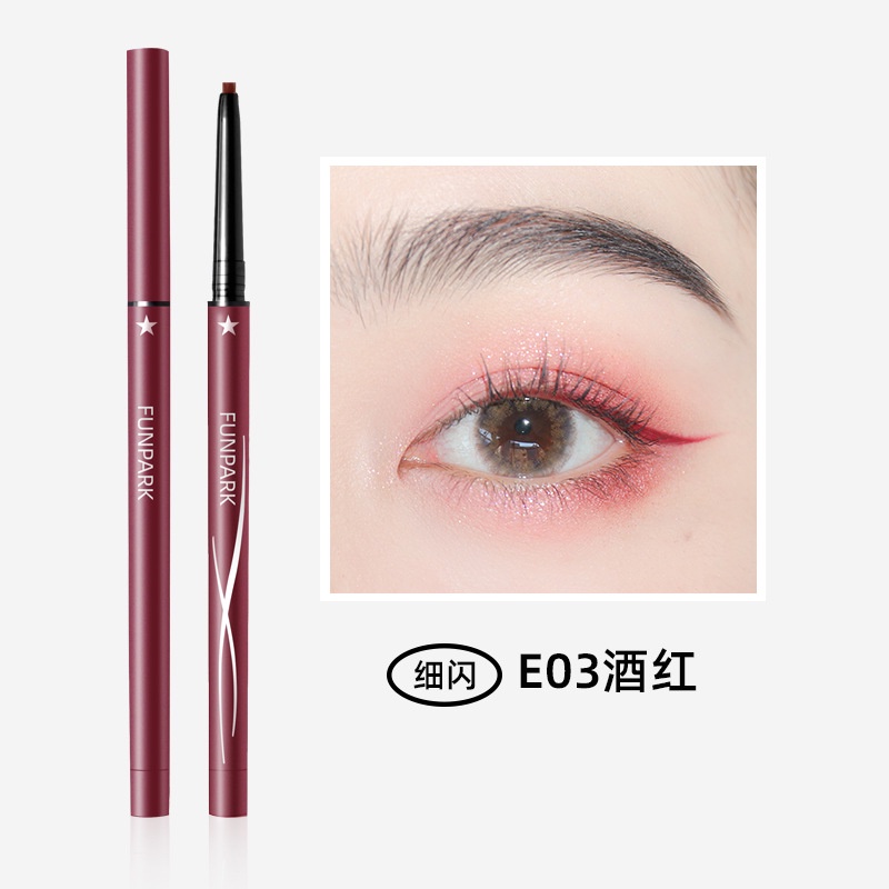 Bút Kẻ Mắt Dạng gel Chống Nước Không Lem Màu Sắc Mịn Màng Dành Cho Bạn Nữ Mới Tập Trang Điểm