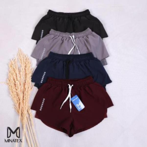 Quần đùi thể thao kết hợp đi biển cho nữ Minatex ! | BigBuy360 - bigbuy360.vn