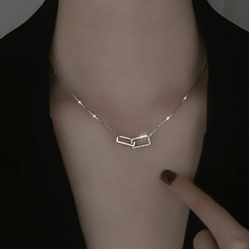 Vòng Cổ Choker 17'' Thời Trang Cho Nữ cổ mặt vuông đơn giản thời trang cho nữ