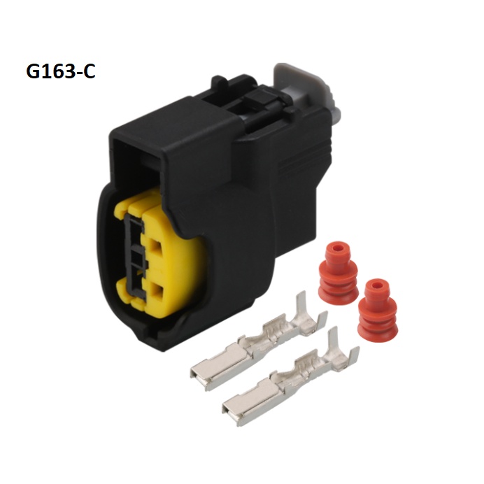 G163-Giắc cắm còi cuộn dây 2 lỗ