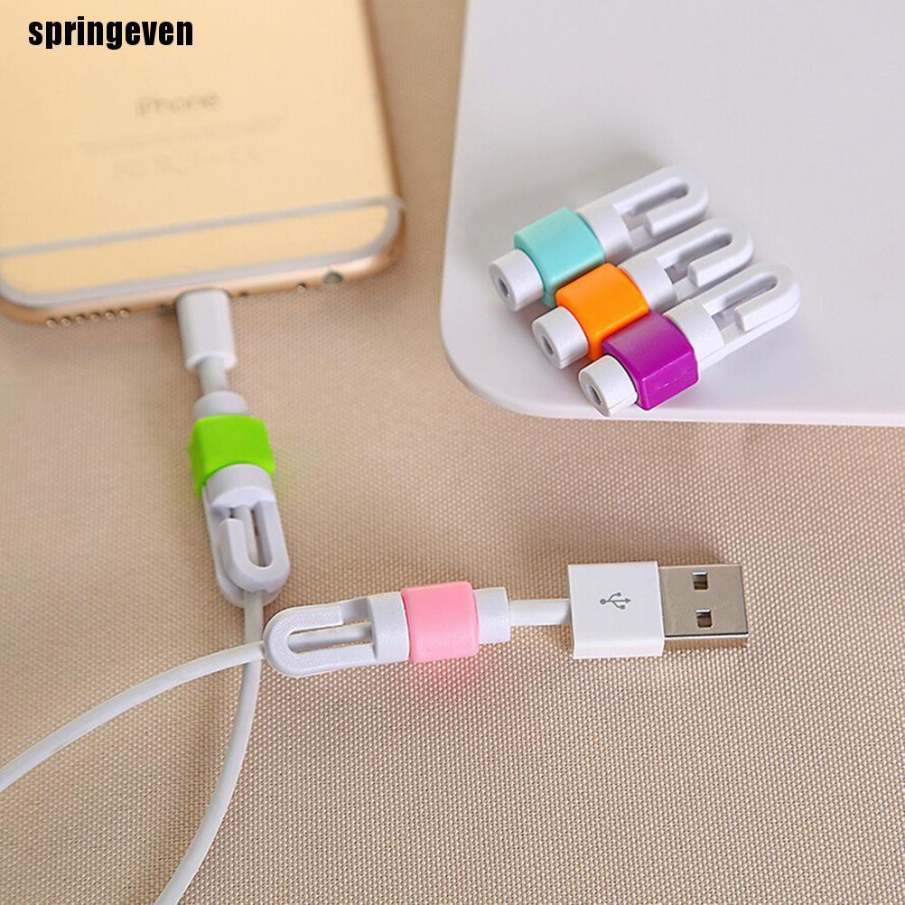 Set 2 Phụ Kiện Bảo Vệ Dây Cáp Tai Nghe Chống Đứt Gãy