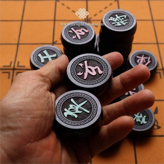 bộ Quân cờ gỗ mun 4,8cm