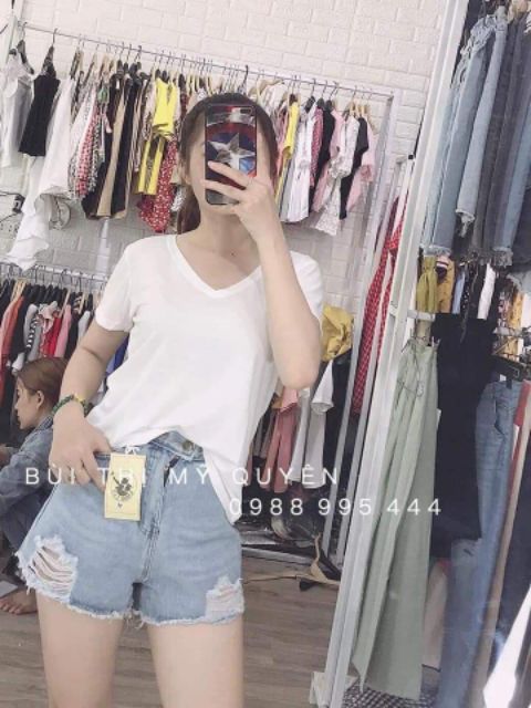 ÁO PHÔNG GIẤY CỔ TIM ZARA