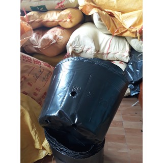 Bầu ươm cây giống size 30 x28 một kg khoảng 30 cái