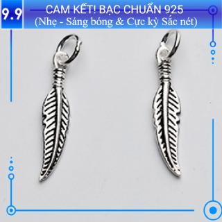 Charm bạc s925 lá ch148