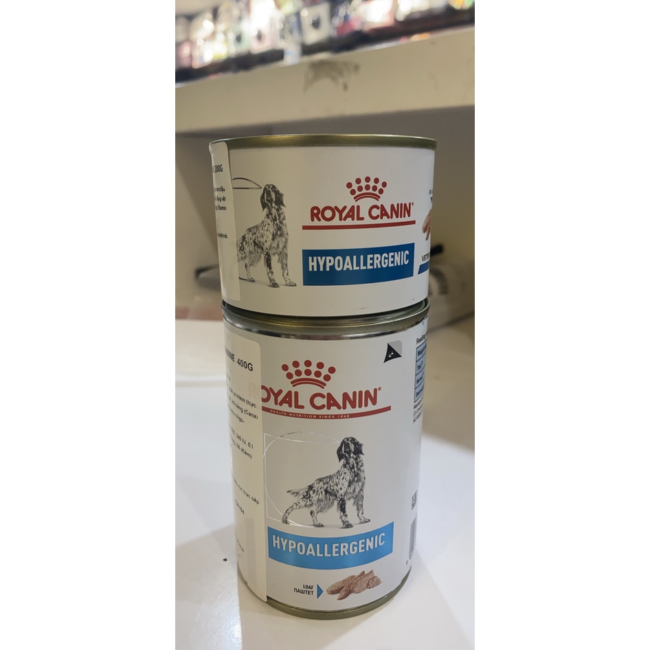 Pate hỗ trợ kiểm soát cá bệnh dị ứng royal canin Hypoallergenic Canine
