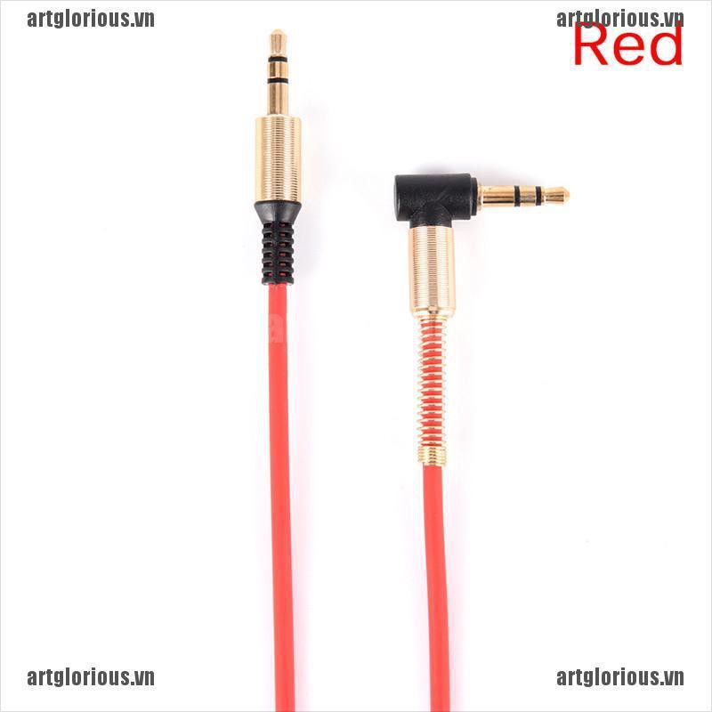 Dây Cáp Âm Thanh Nối Jack 3.5mm Bẻ Góc 90 Độ