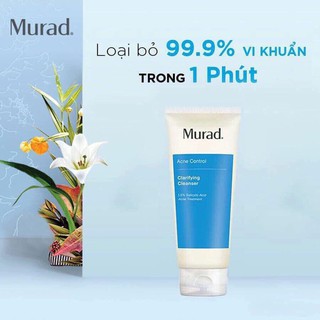 Sữa rửa mặt cho da dầu mụn Murad Clarifying Cleanser 148ml