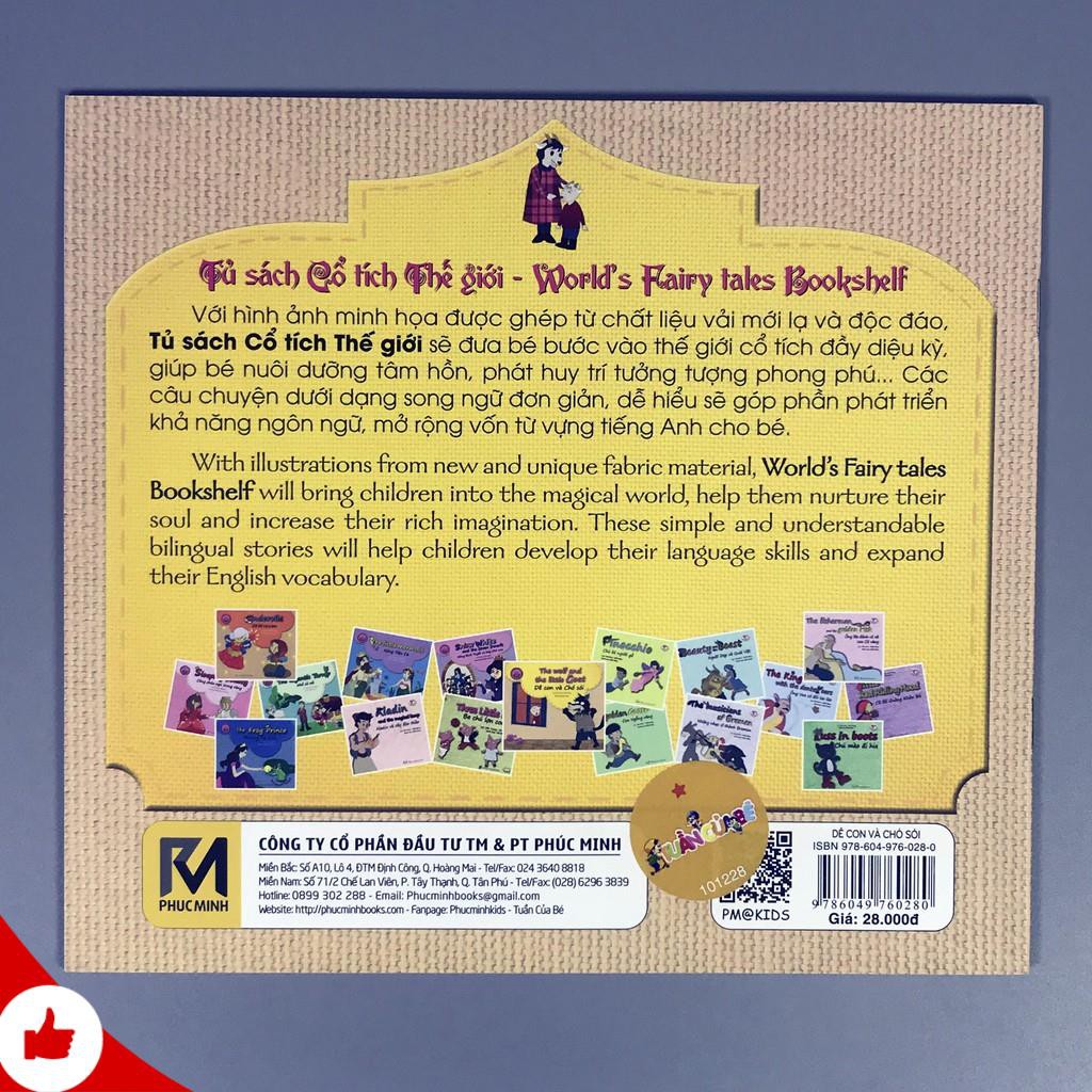 Sách - Cổ Tích Thế Giới - Song Ngữ (7 quyển lẻ tùy chọn) | BigBuy360 - bigbuy360.vn